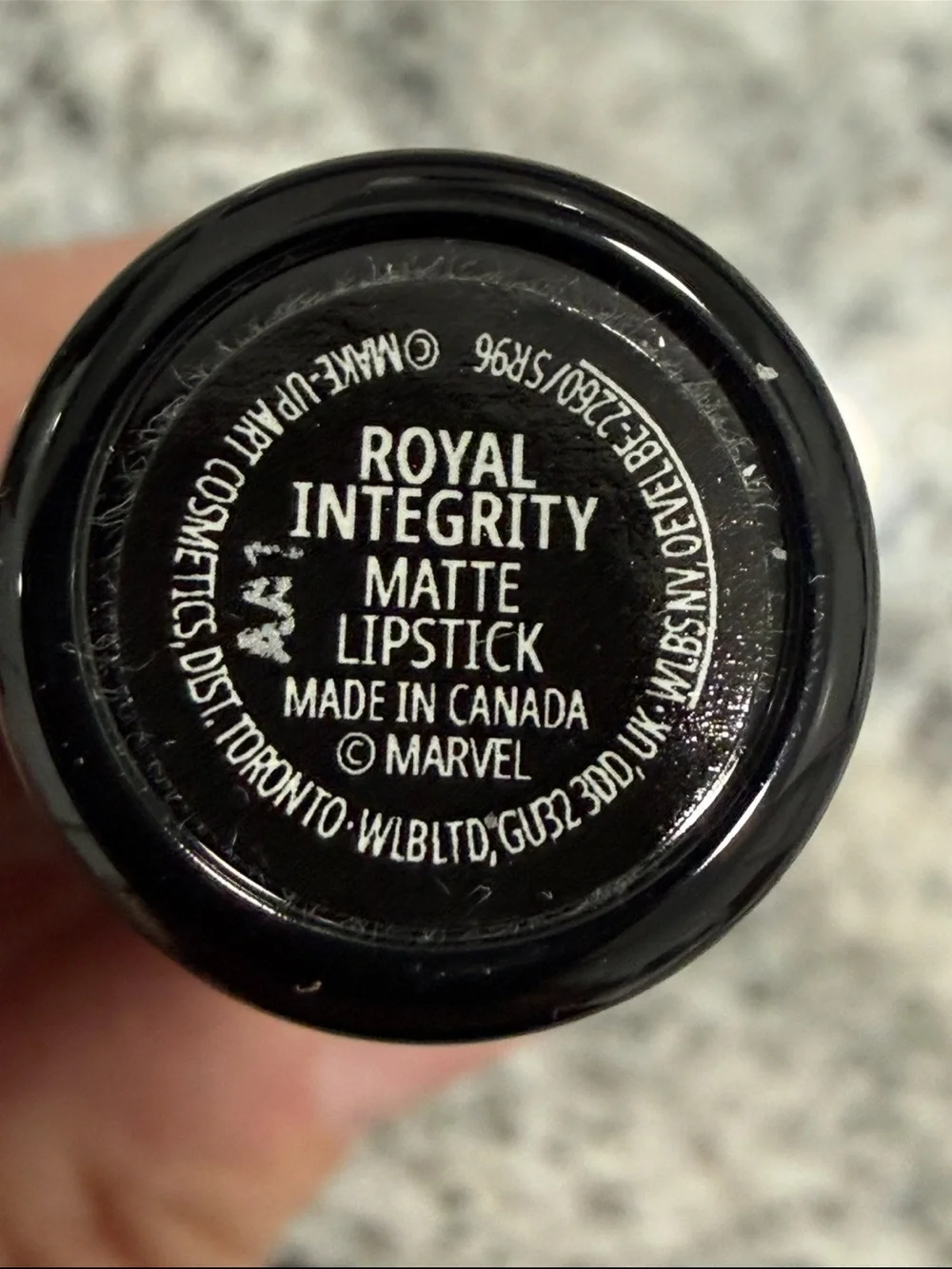 MAC Marvel Black Panther Lipstick in Royal Integrity